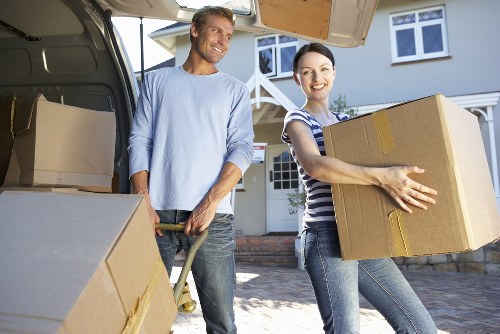 Unpacking services setting up a new home