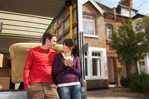 Eco-friendly packing materials used by movers